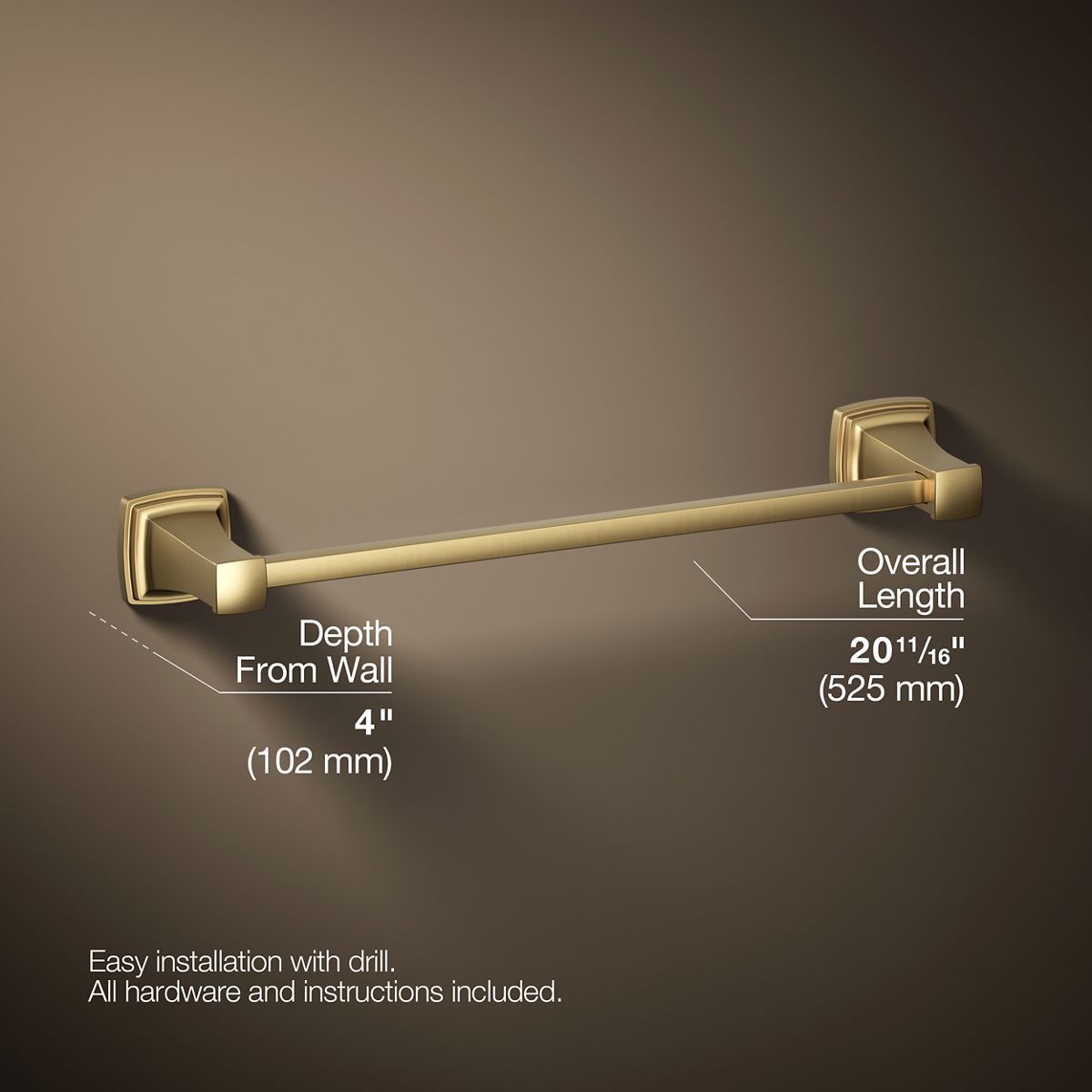 Riff® 18" towel bar