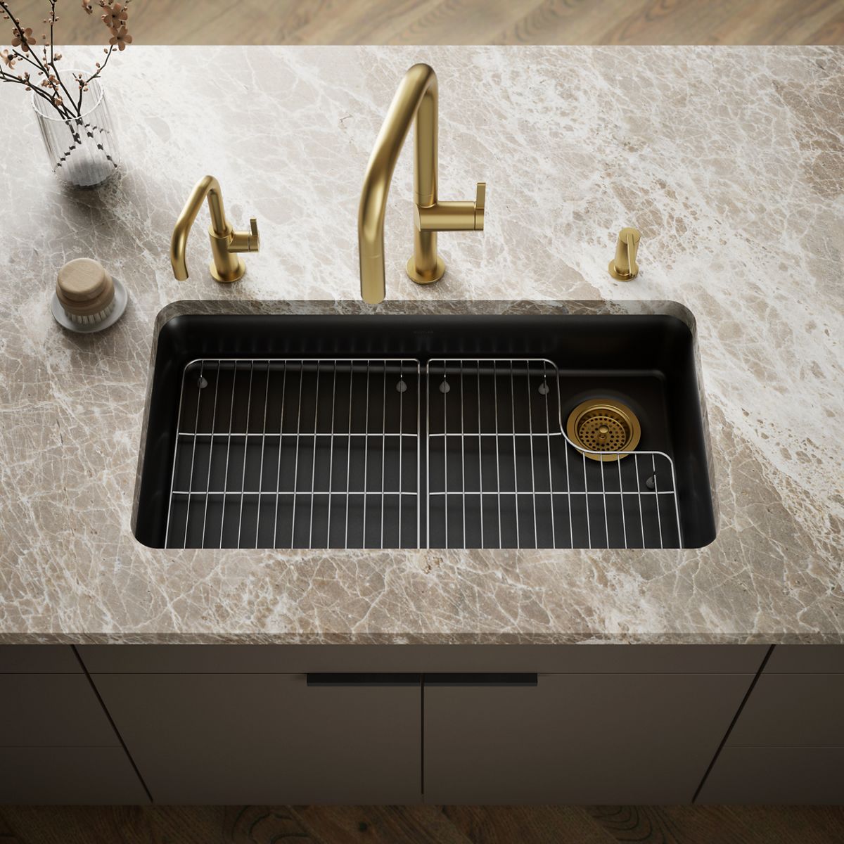 Cairn® 33" undermount single-bowl kitchen sink
