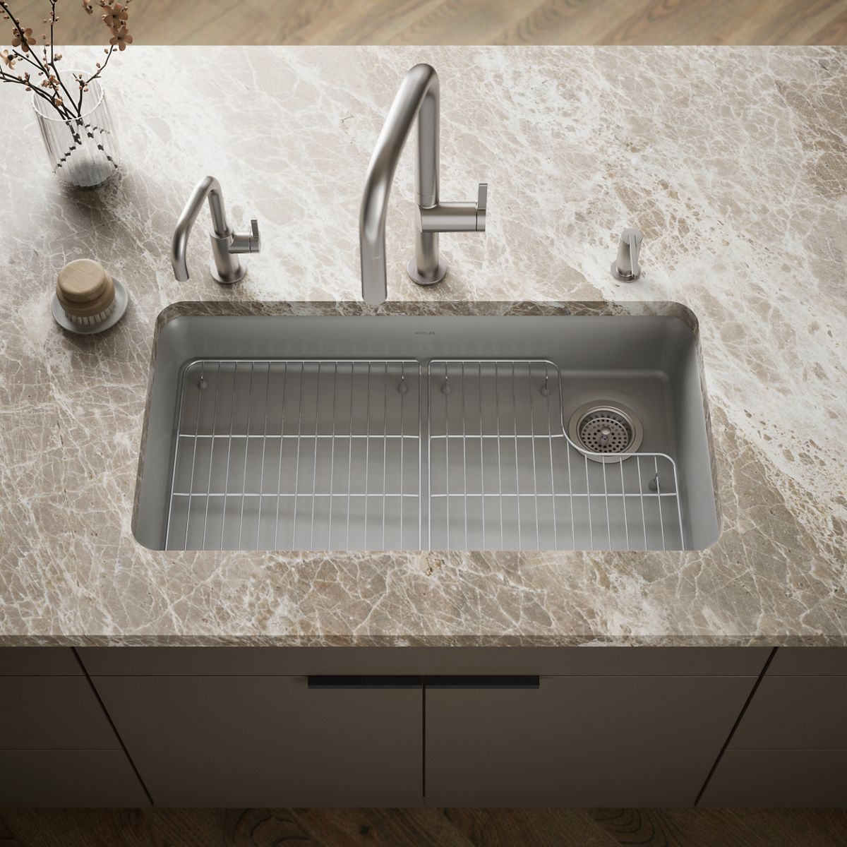Cairn® 33" undermount single-bowl kitchen sink