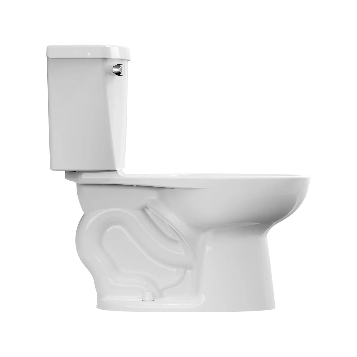 Cadet® Two-Piece Pressure Assist 1.1 gpf/4.2 Lpf Elongated EverClean® Toilet