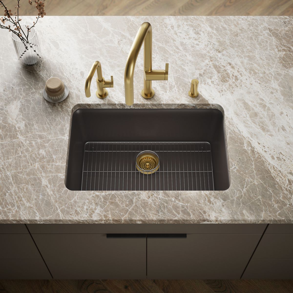 Cairn® 27-1/2" undermount single-bowl kitchen sink
