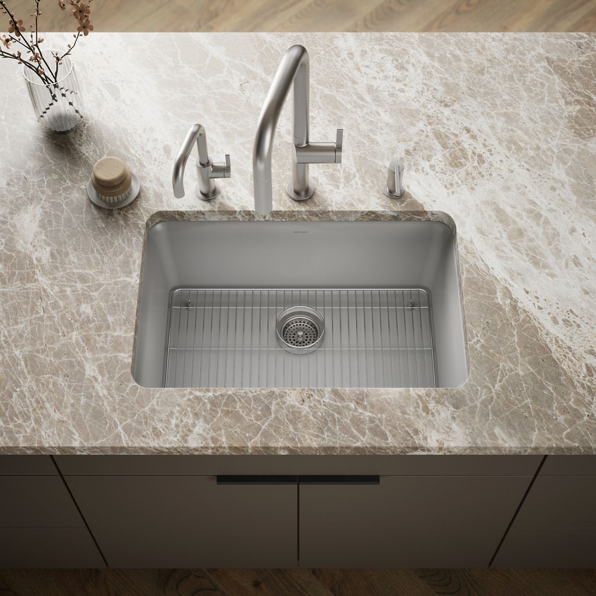 Cairn® 27-1/2" undermount single-bowl kitchen sink
