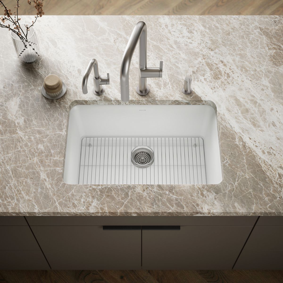 Cairn® 27-1/2" undermount single-bowl kitchen sink