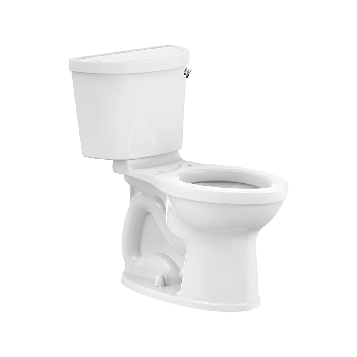 Champion PRO Two-Piece 1.6 gpf/6.0 Lpf Chair Height Elongated Right Hand Trip Lever Toilet less Seat