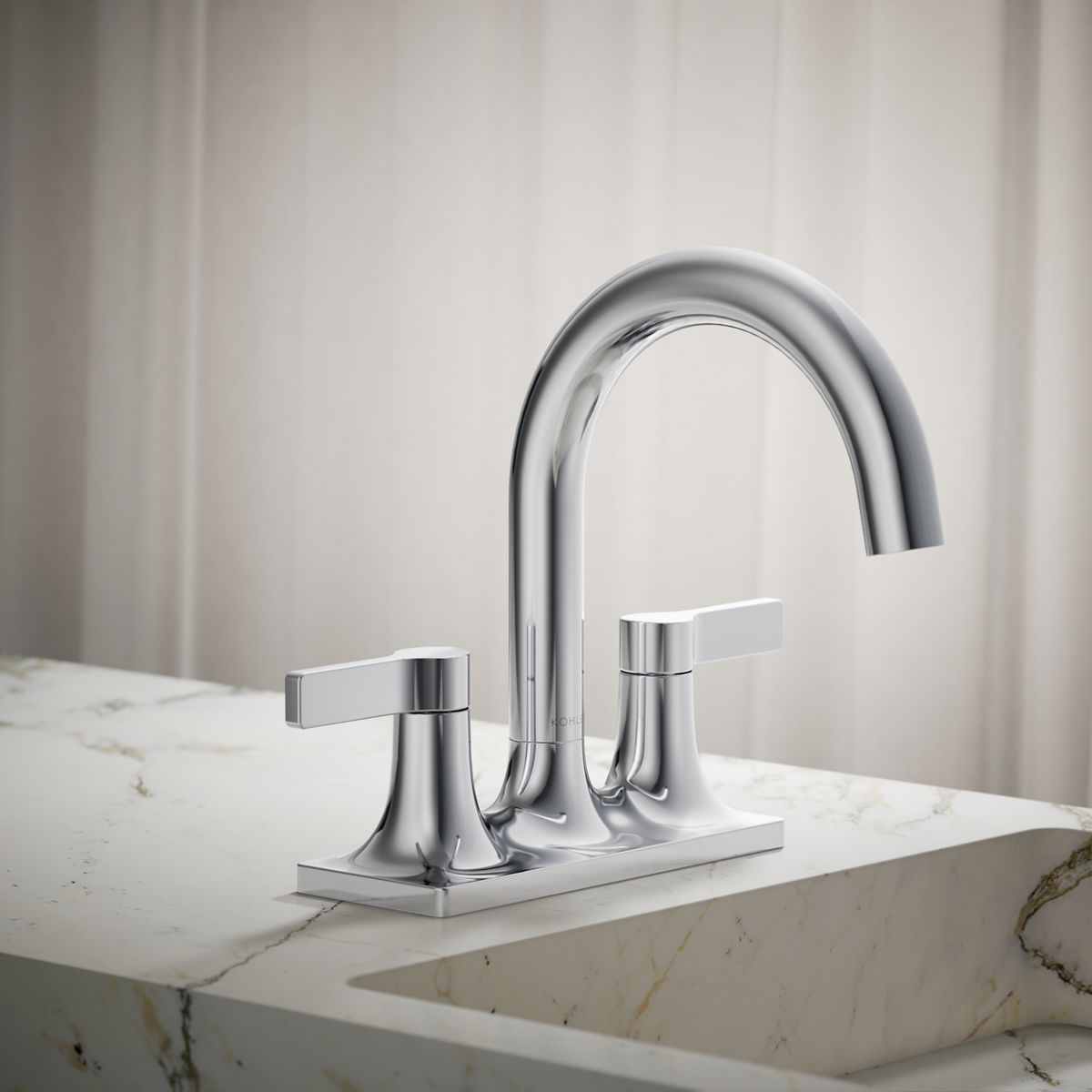 Venza® Centerset bathroom sink faucet, 1.0 gpm