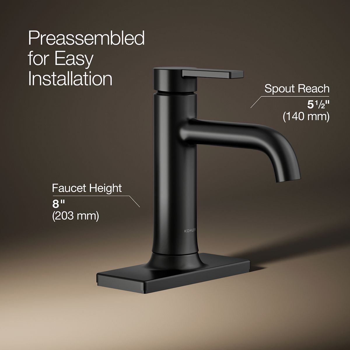 Venza® Single-handle bathroom sink faucet, 1.0 gpm
