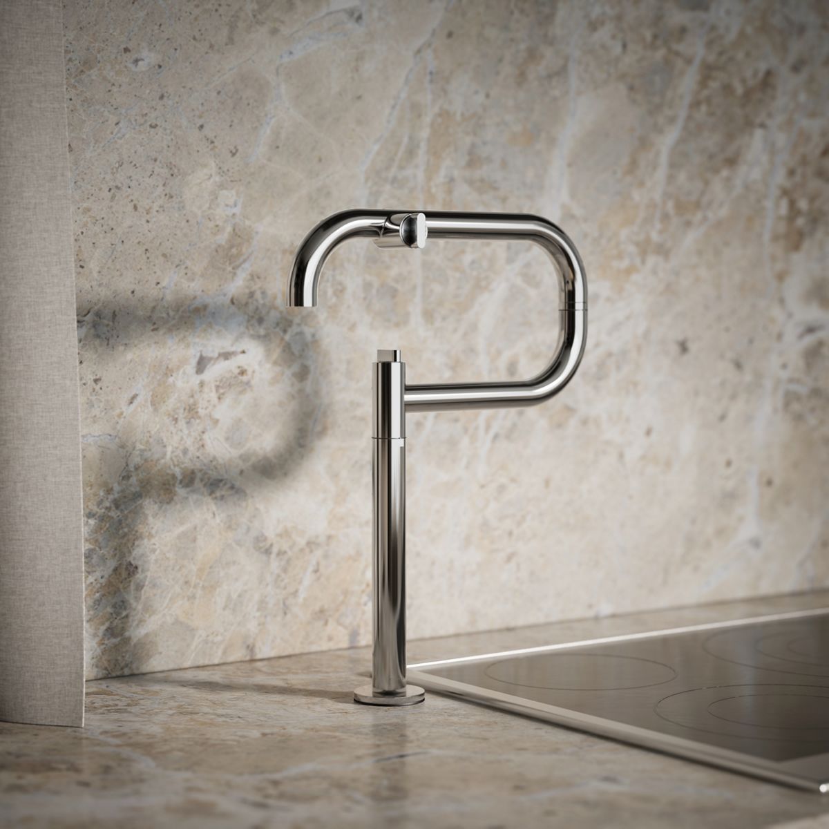 Components® Deck-mount pot filler