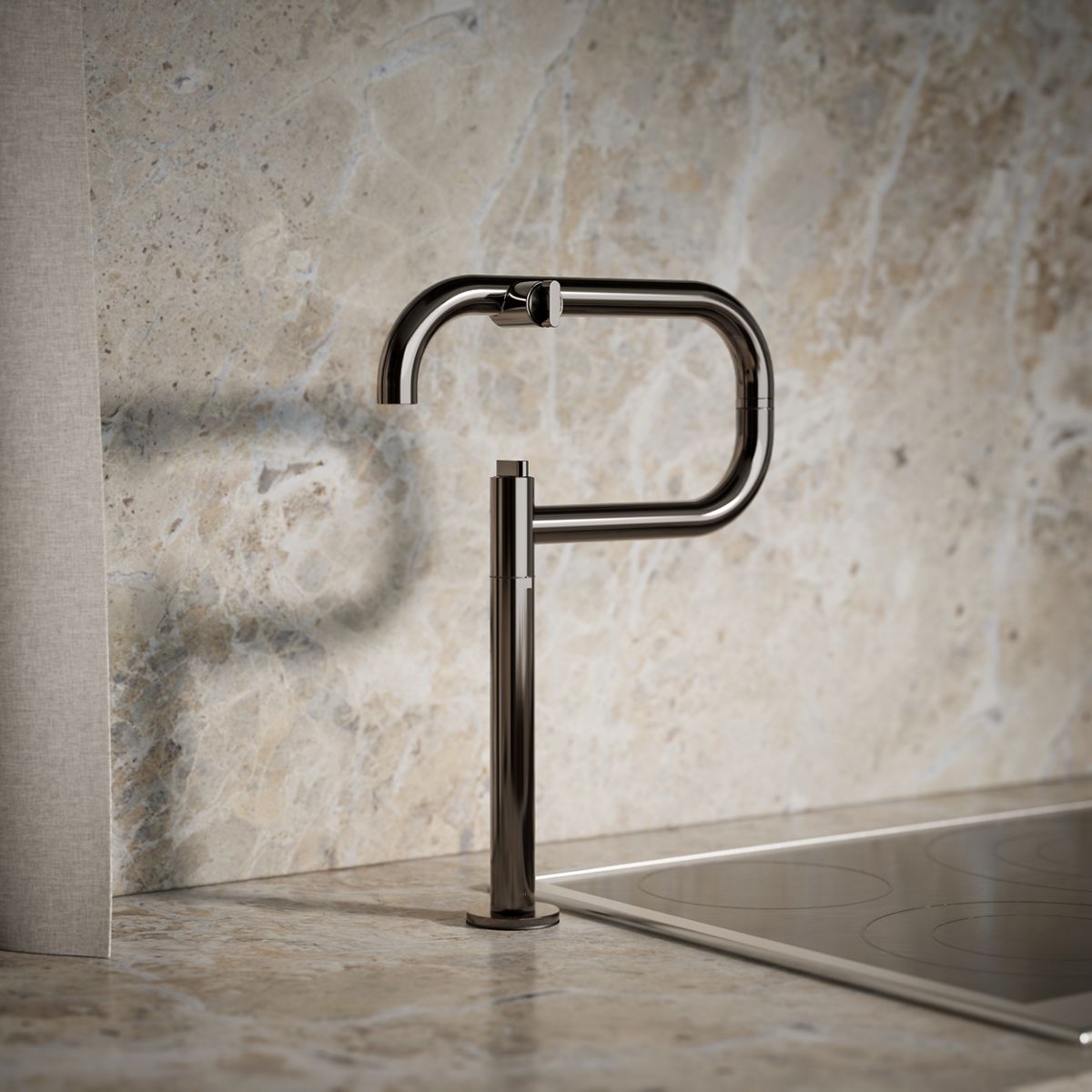Components® Deck-mount pot filler