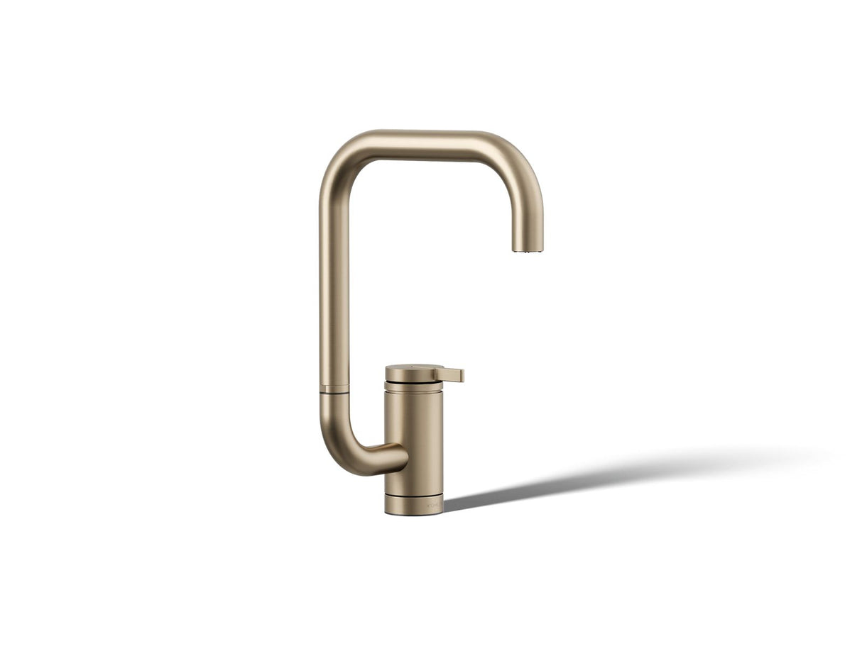Components® Single-handle bar sink faucet with two-function extended-reach spout