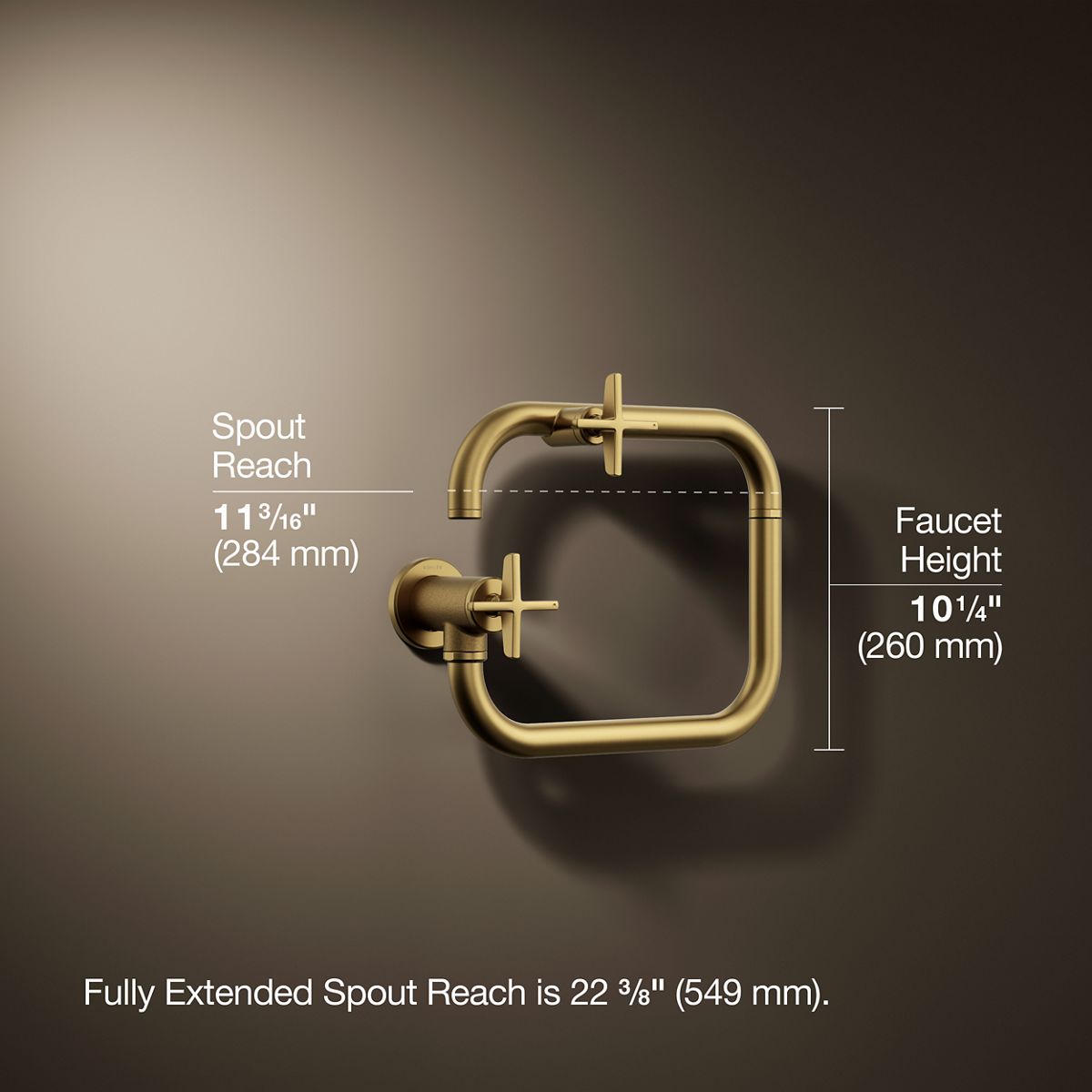Billet® Wall-mount pot filler