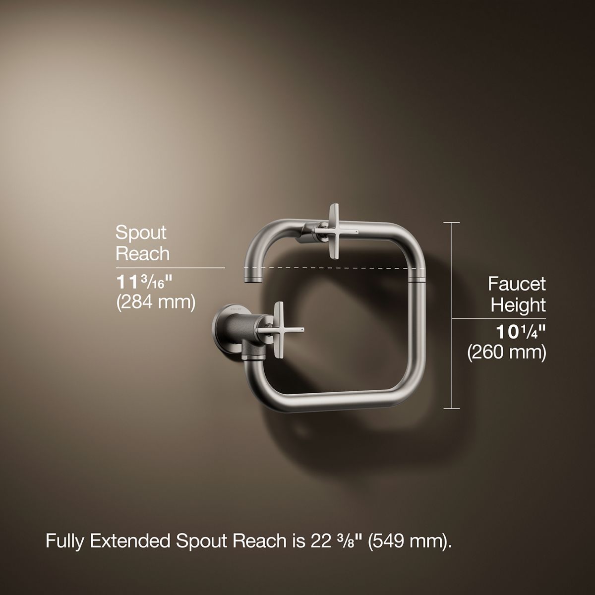 Billet® Wall-mount pot filler