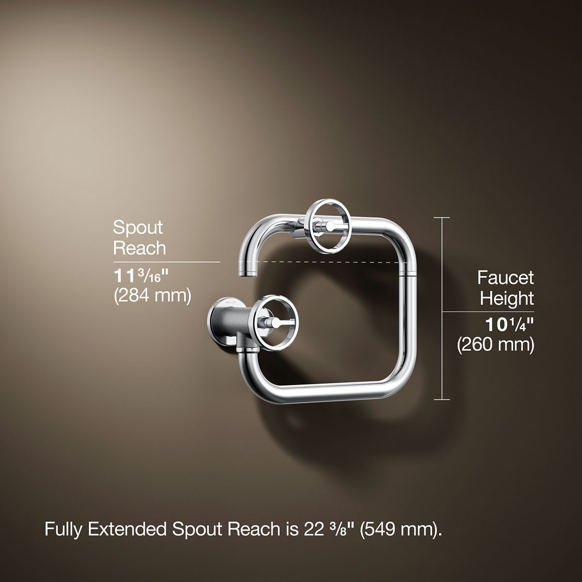 Billet® Wall-mount pot filler