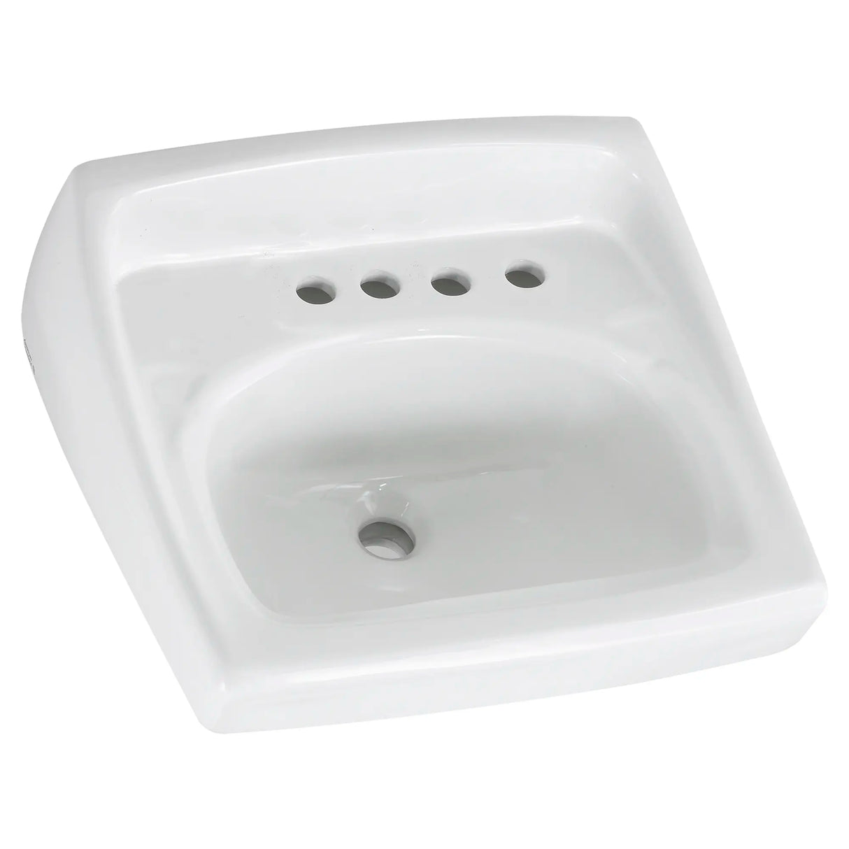 Lucerne® Wall-Hung Sink With 8-Inch Widespread and Extra Right-Hand Hole