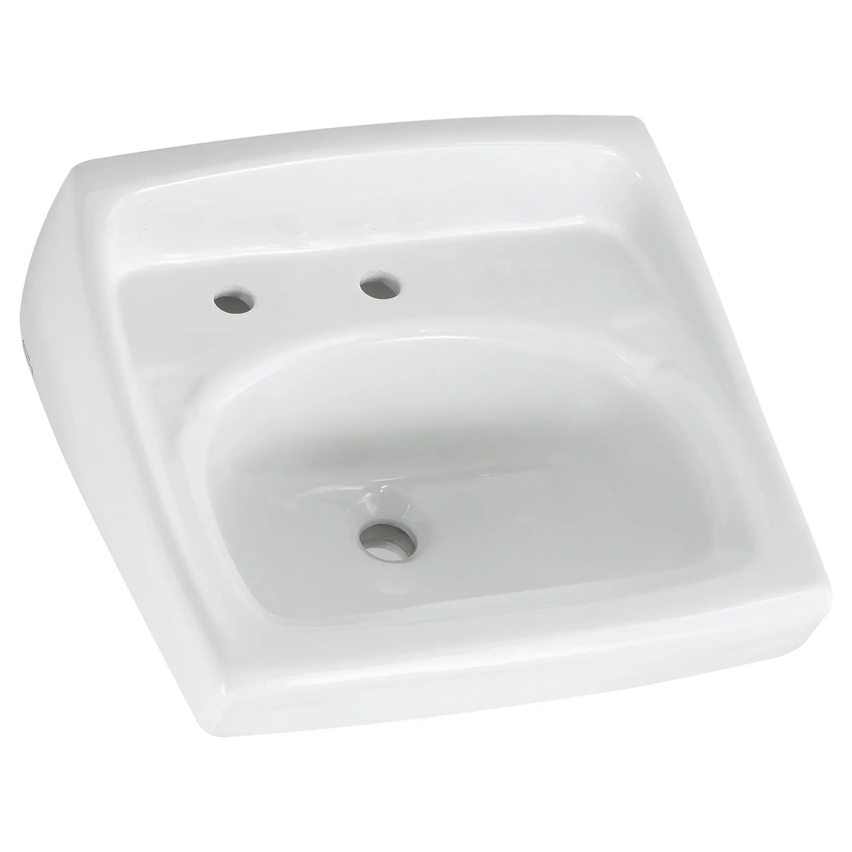 Lucerne® Wall-Hung Sink With Center Hole Only and Extra Left-Hand Hole