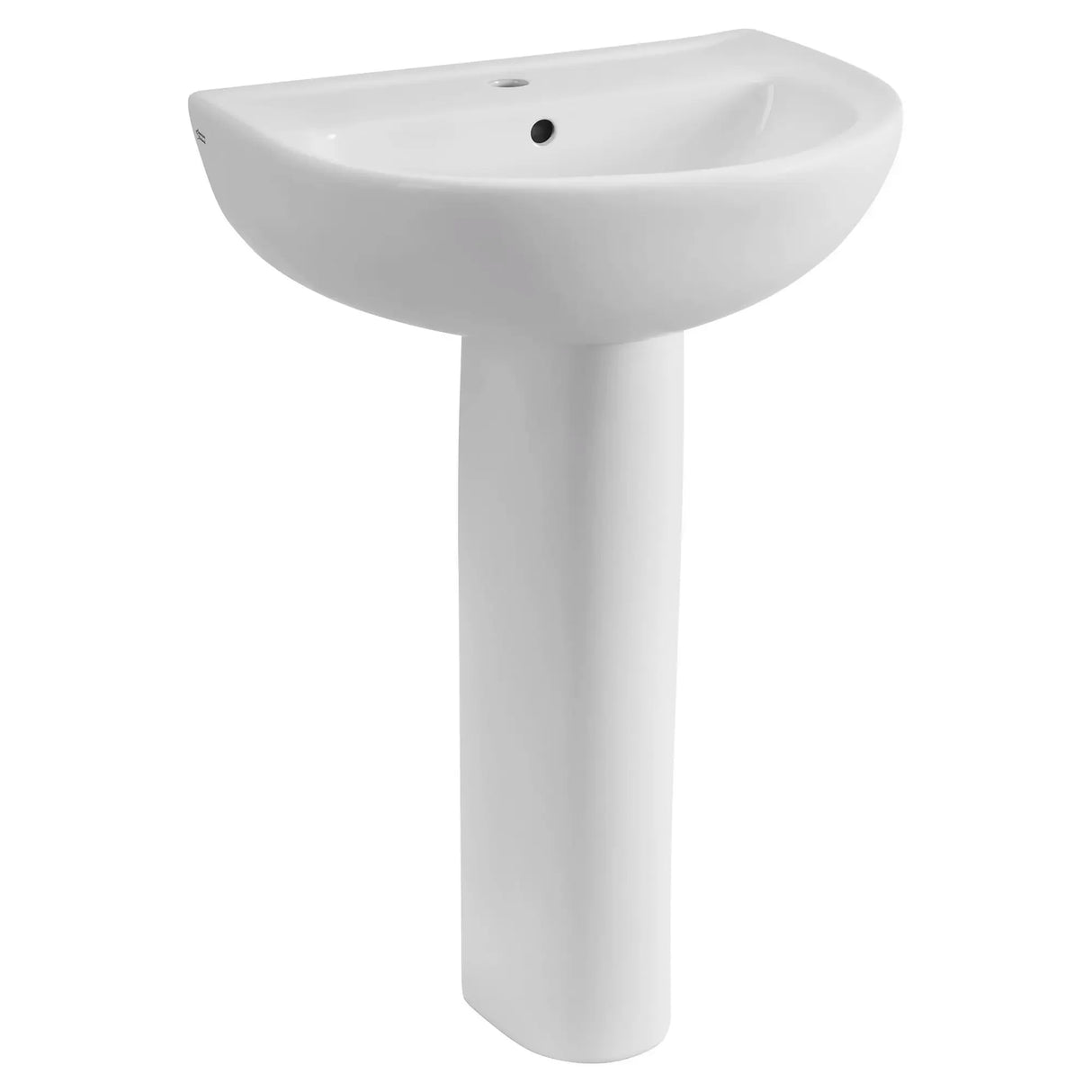 22-Inch Evolution Center Hole Only Pedestal Sink Top and Leg Combination