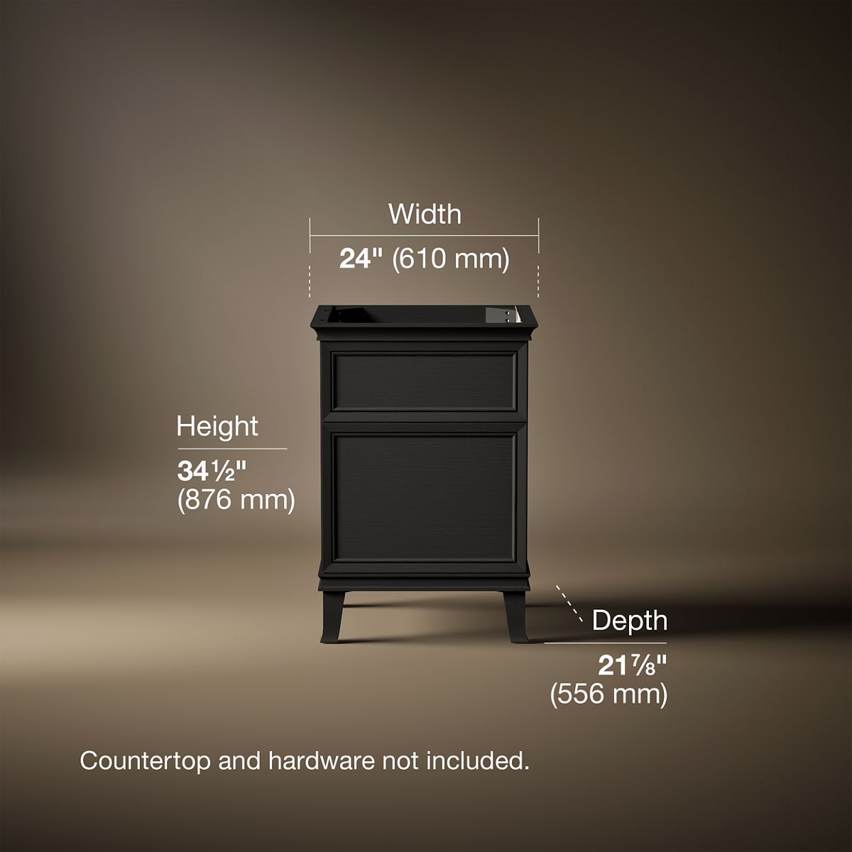 Artifacts™ 24" bathroom vanity cabinet