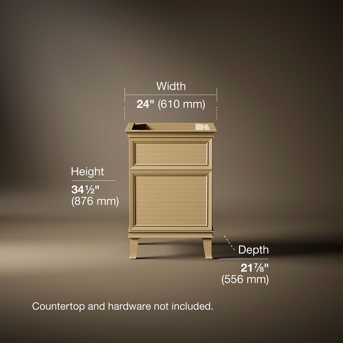 Artifacts™ 24" bathroom vanity cabinet