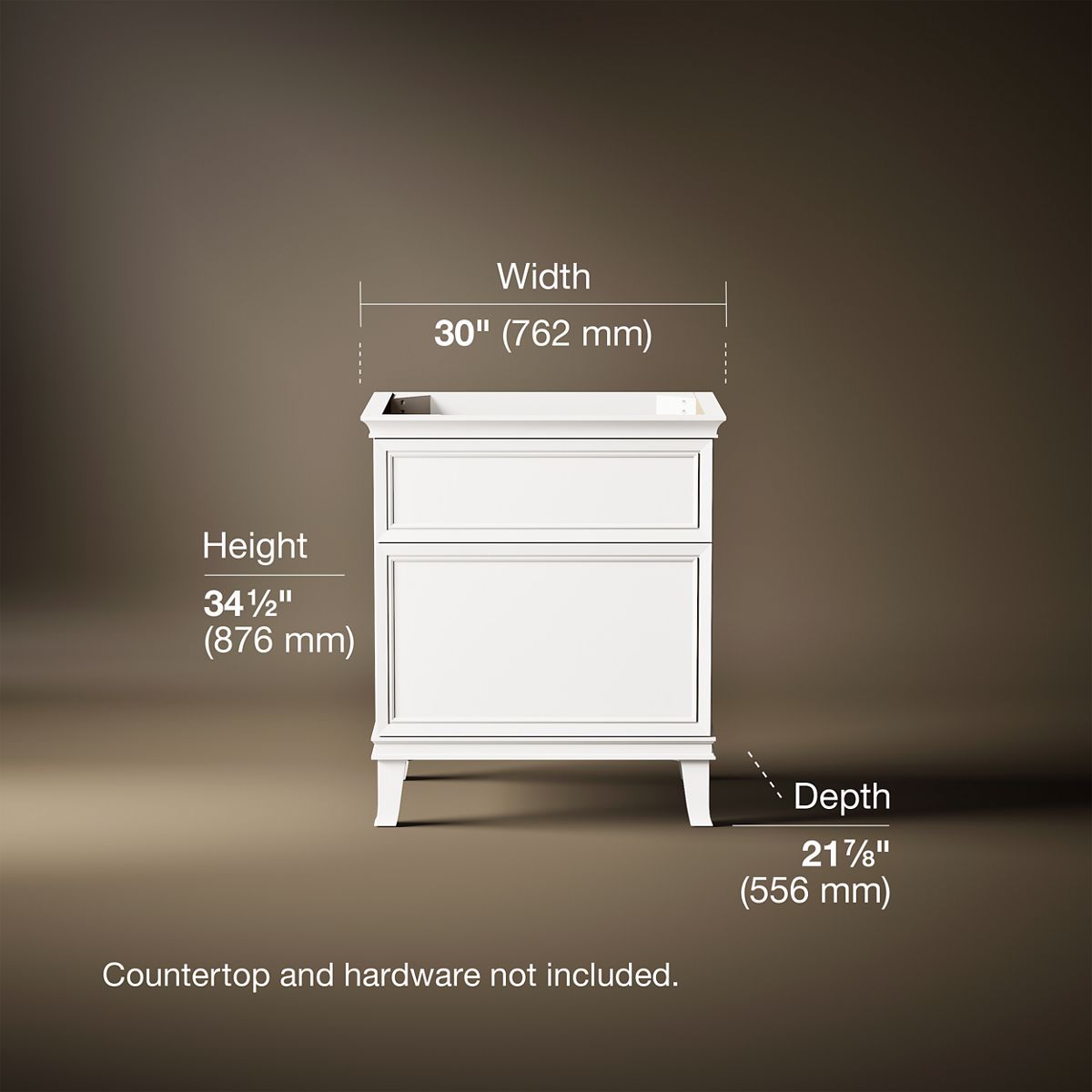 Artifacts™ 30" bathroom vanity cabinet