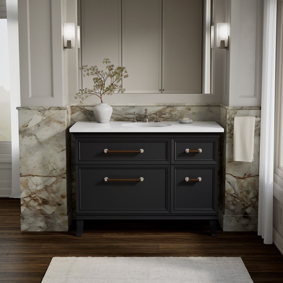 Artifacts™ 48" bathroom vanity cabinet