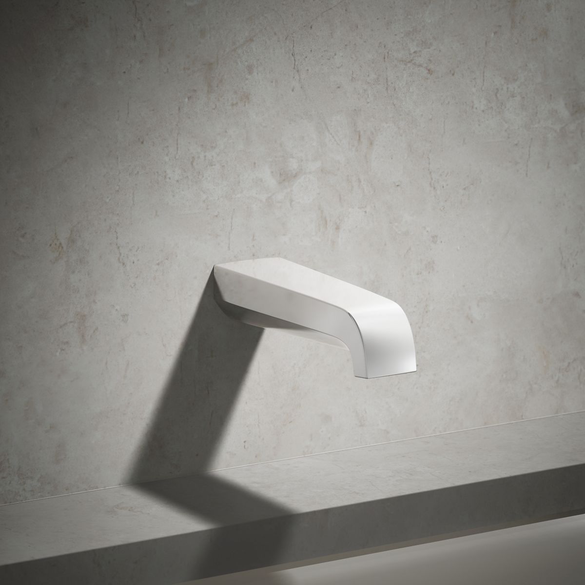 Pitch® Wall-mount bath spout