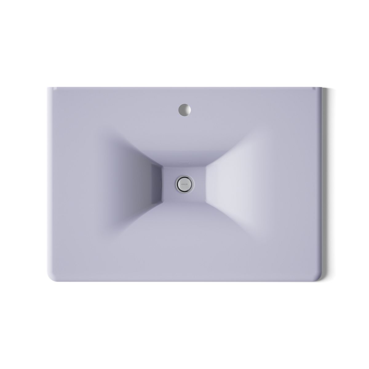 Iron/Impressions® 31" Enameled cast iron vanity top with integrated rectangular sink