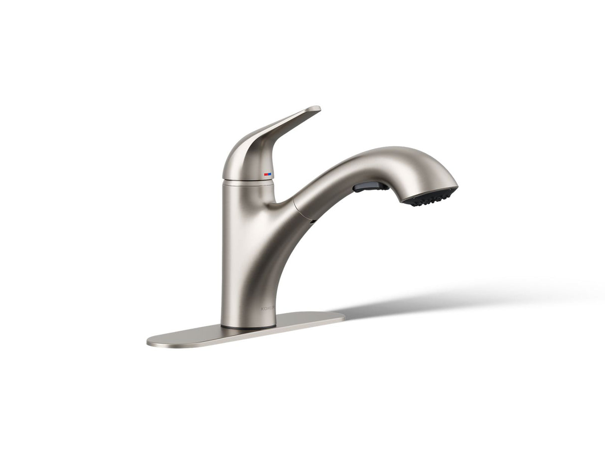 Jolt® Pull-out kitchen sink faucet with two-function sprayhead