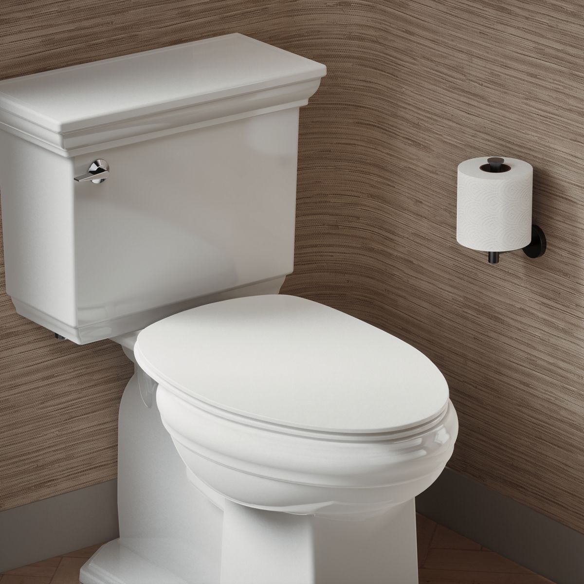 Papyrus® Quiet-Close™ elongated toilet seat