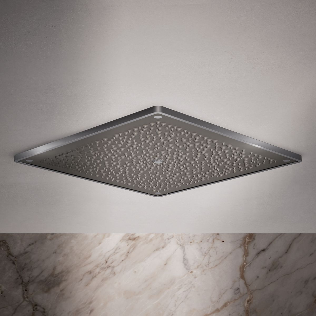 Real Rain® 19" two-function overhead shower panel, 1.75 gpm