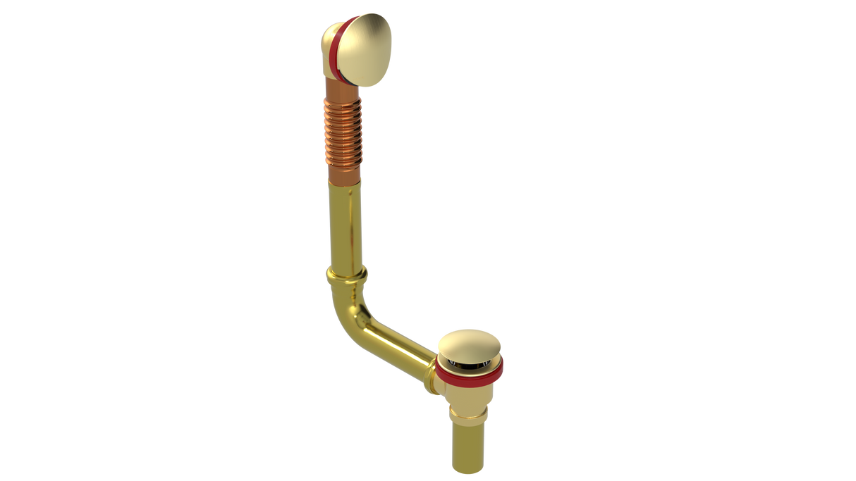 BRASS Direct Waste & Overflow with Clicker® Closure (3142DQ)