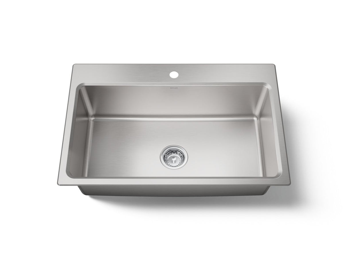 Prologue® 33" top-/undermount single-bowl kitchen sink