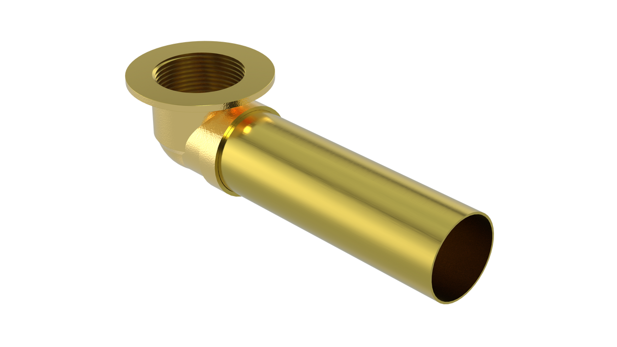 Brass Waste El W/5" Tube (316-S-5)