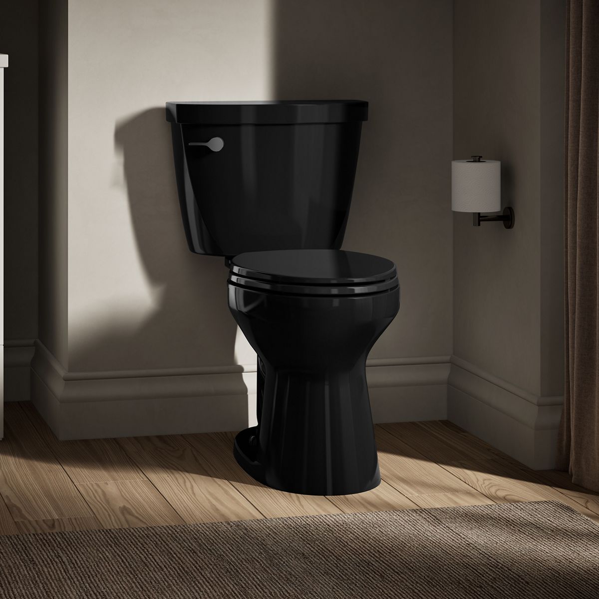 Cimarron® Two-piece elongated toilet, 1.6 gpf