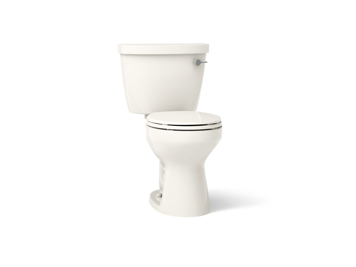 Cimarron® Two-piece round-front toilet, 1.28 gpf