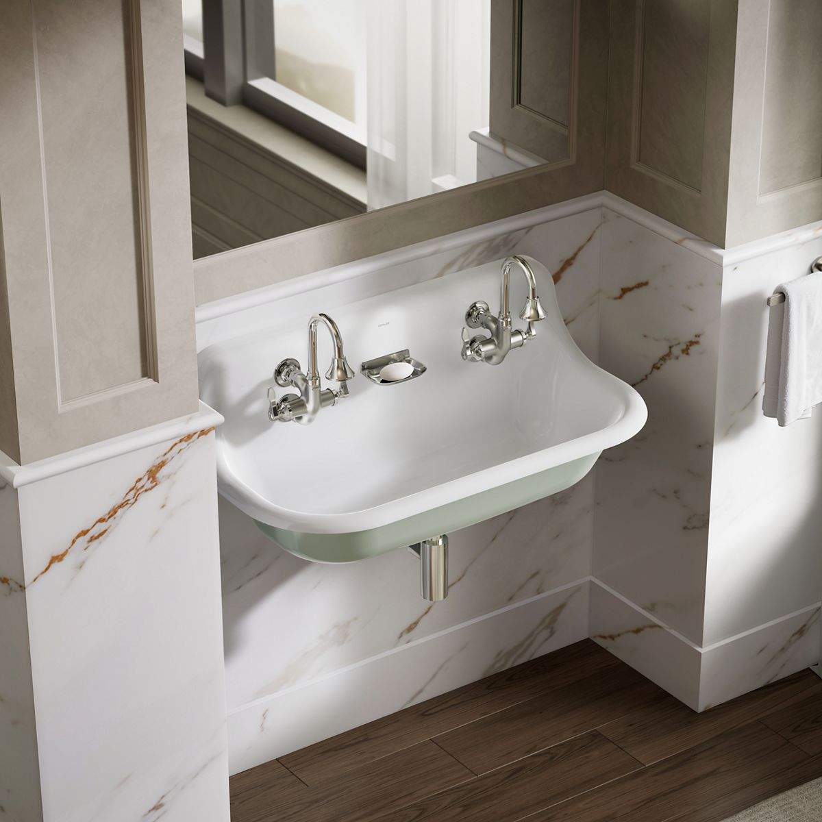 Brockway™ 36" wall-mount utility sink
