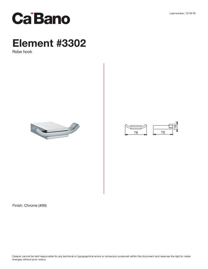 Cabano Bathroom Robe Hook - image 2