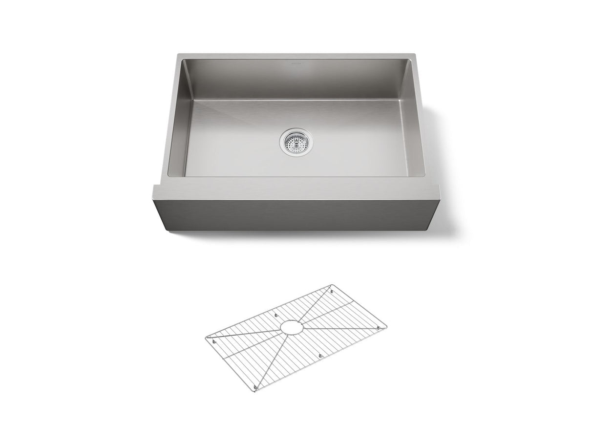 Strive® 32-1/2" undermount single-bowl farmhouse kitchen sink