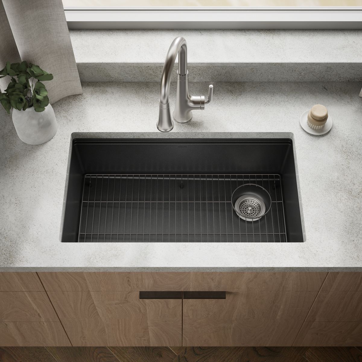 Billings® 32-1/2" undermount single-bowl kitchen sink