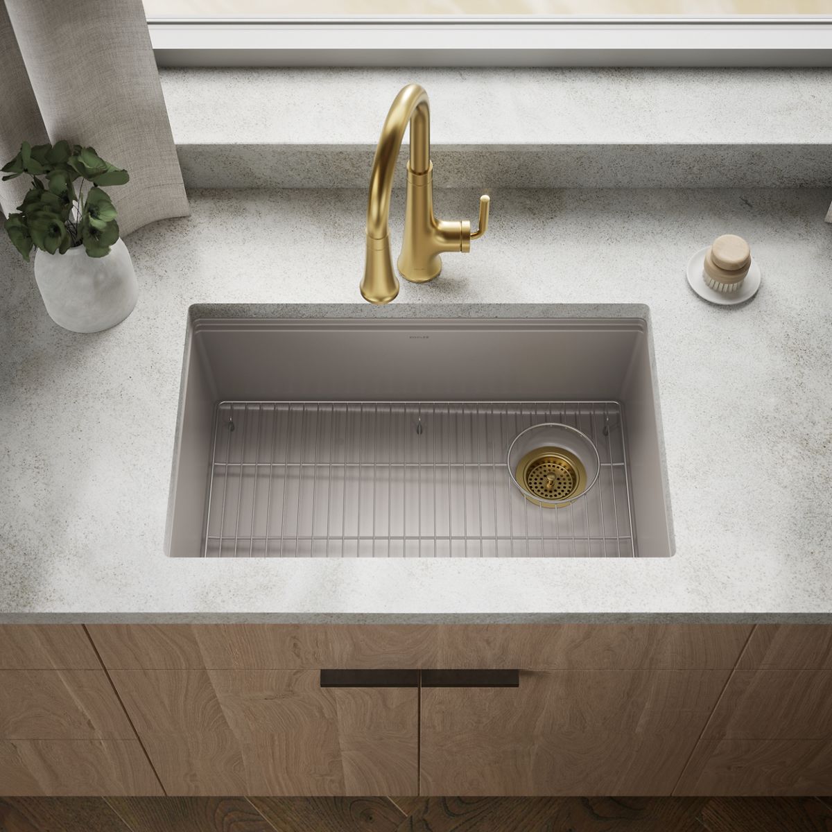 Billings® 29-1/2" undermount single-bowl kitchen sink