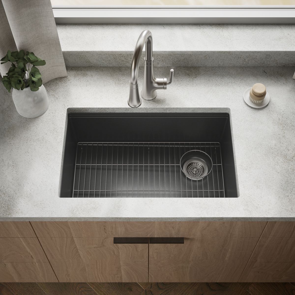 Billings® 29-1/2" undermount single-bowl kitchen sink