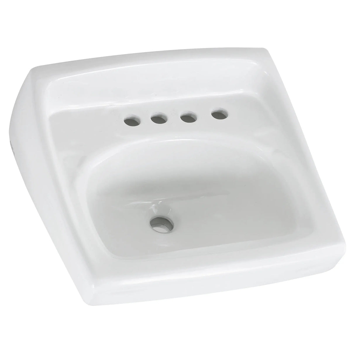 Lucerne® Wall-Hung Sink With 8-Inch Widespread and Extra Right-Hand Hole