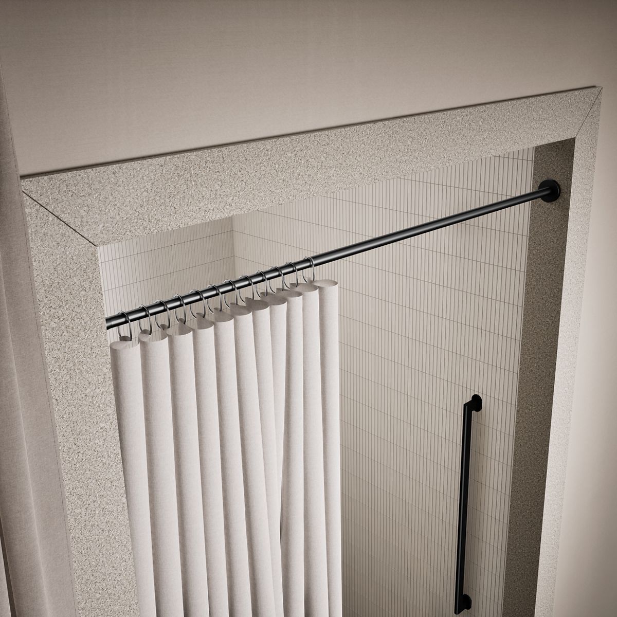 Elate® Shower rod