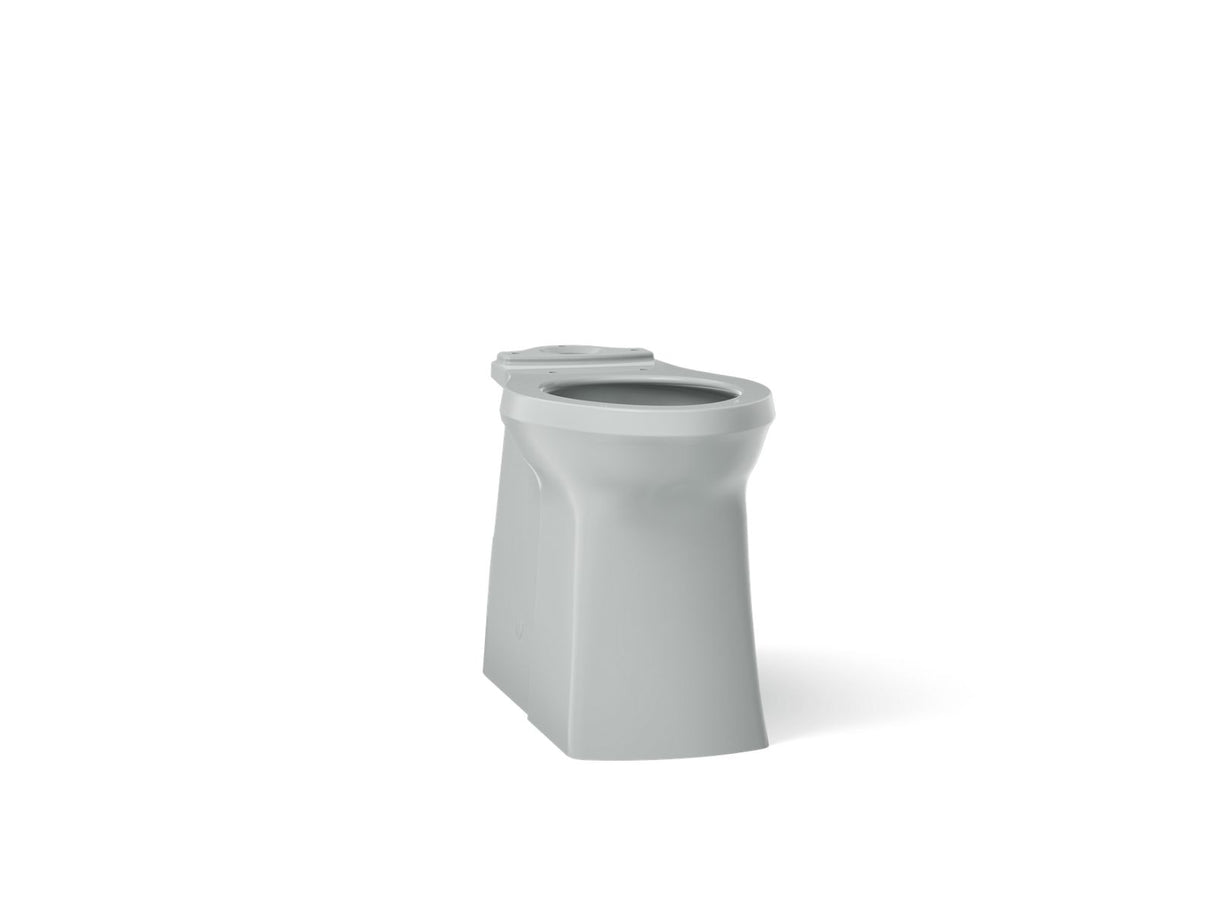 Corbelle® Tall elongated toilet bowl with skirted trapway