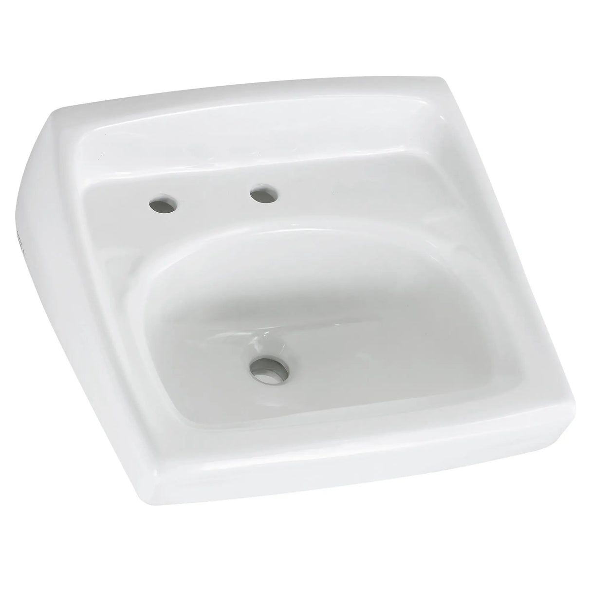 Lucerne® Wall-Hung Sink With Center Hole Only and Extra Left-Hand Hole