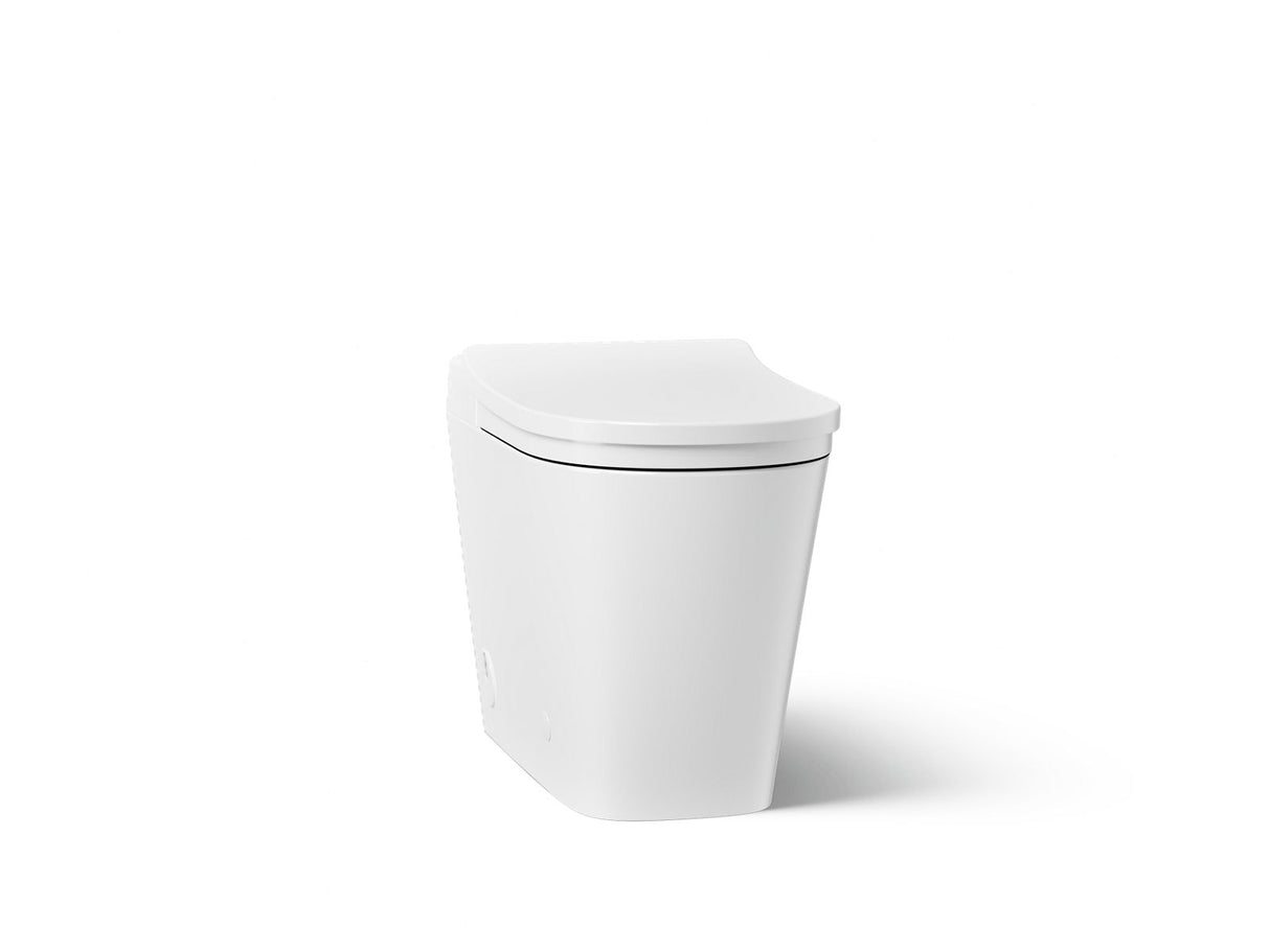 Leap™ One-piece elongated smart toilet with front bidet wand technology, dual-flush