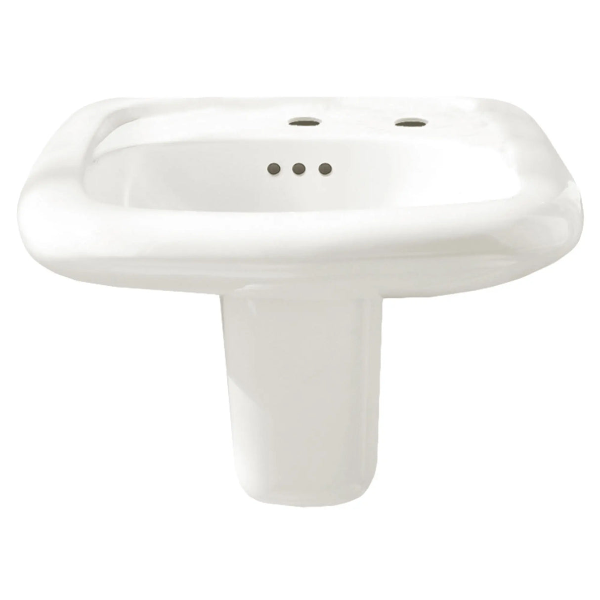 Murro® Wall-Hung EverClean® Sink With Center Hole Only and Extra Right-Hand Hole