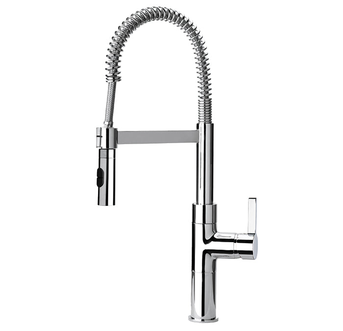 Cabano Pull-Out Kitchen Faucet 2 Sprays Brushed Nickel - image 1