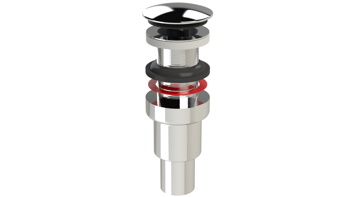 1-1/4” Vessel Lav Drain w/ Clicker® (3535Q)
