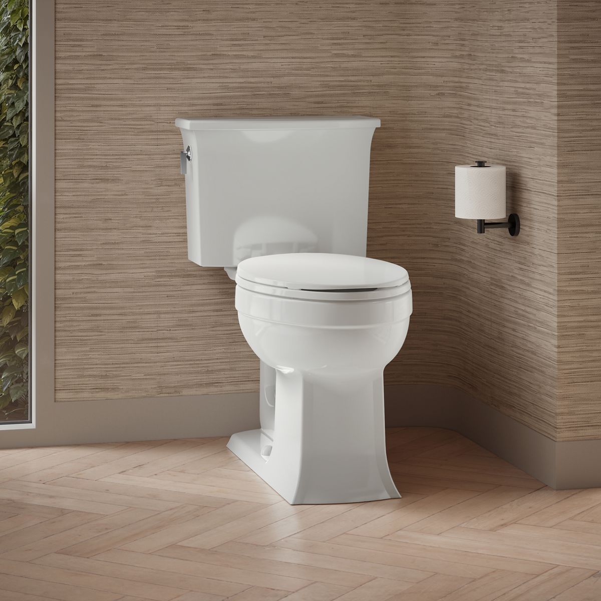 Archer® Two-piece elongated toilet, 1.28 gpf