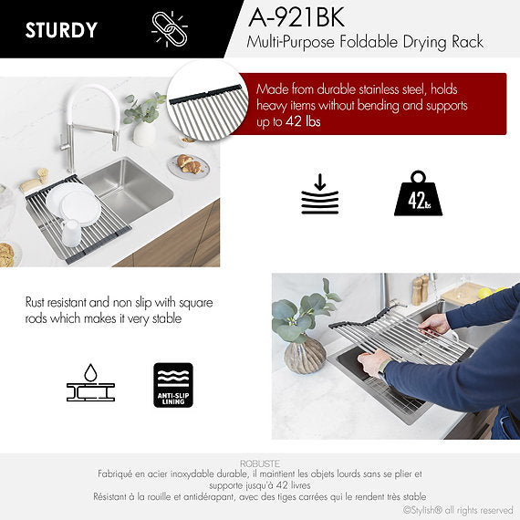 FOLDABLE DRYING RACK A-921BK