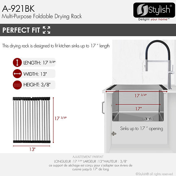 FOLDABLE DRYING RACK A-921BK